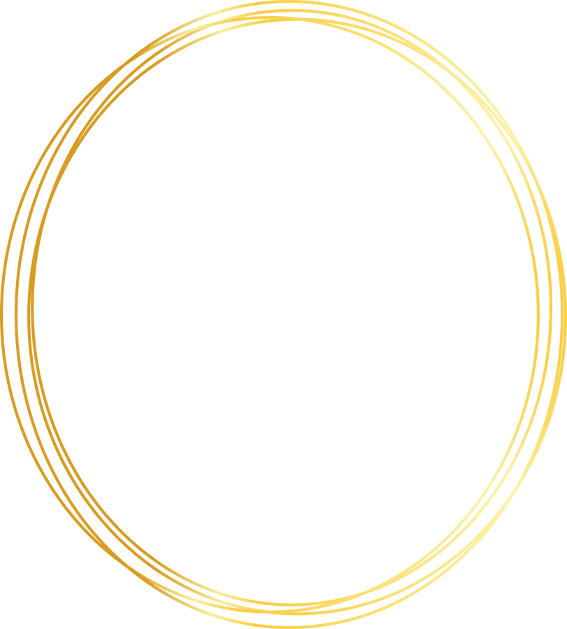 Ellips circle gold shape abstract frame border background element